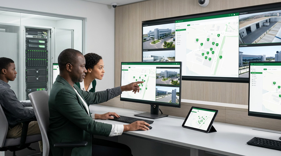 Interface de gestion vidéo